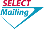select mailing logo